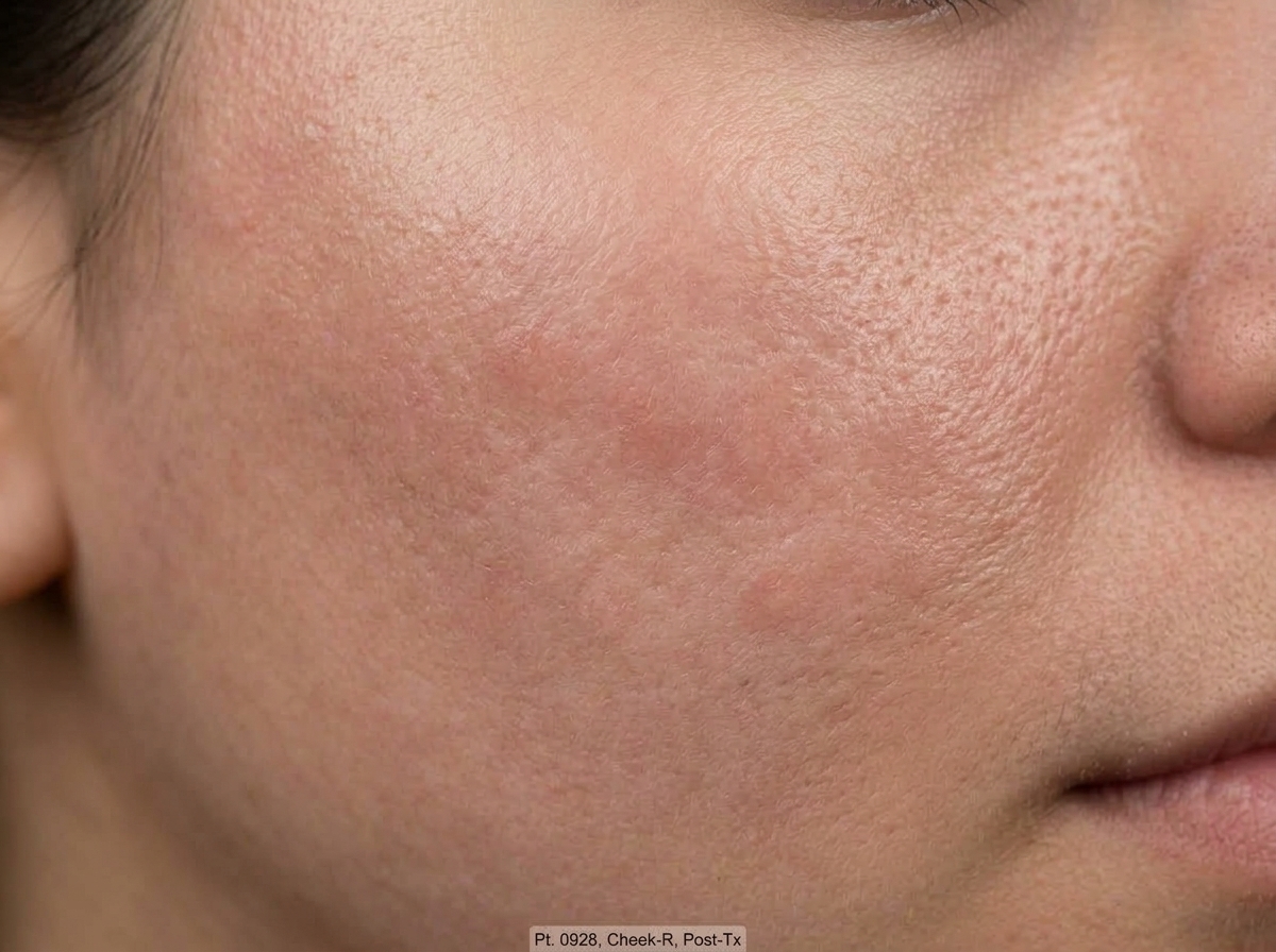 Severe Acne & Scar Laser Revision - After Treatment